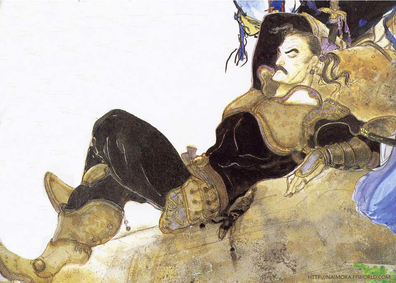 Illustration for article titled The Beautiful Final Fantasy Art of Yoshitaka Amano